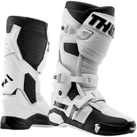 Thor Men's Radial Motorcycle Boots - White/Black