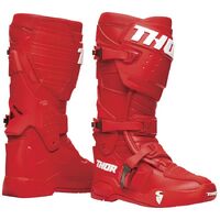 Thor 2023 Radial MX Motorcycle Boots - Red
