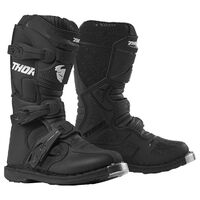 Thor Youth Blitz XP Motorcycle Boots - Black