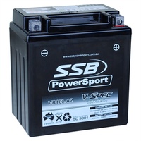12V SSB V-Spec High Perform. AGM Battery (4) (VB10L)