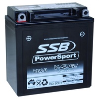 12V SSB V-Spec High Perform. AGM Battery (6) (VB9)