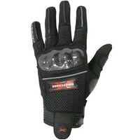 Dririder Rallycross Pro Motorcycle Gloves - BLACK