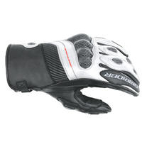Dririder Speed 2 SC Men's Motorcycle Gloves - Black/White