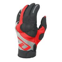 Dririder Rx Adventure Motorcycle Glove Black / Red/Extra Small