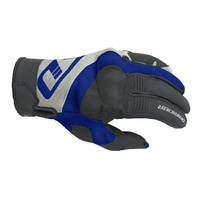 Dririder RX Adventure Men's Motorcycle Gloves - Black-Blue