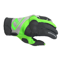 Dririder RX Adventure Men's Motorcycle Gloves - Black-Green