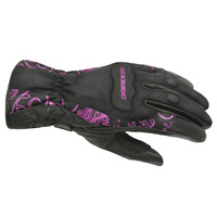 Dririder Vivid 2 Ladies Motorcycle Gloves - Black/Pink