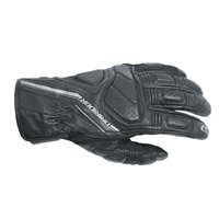 Dririder Phantom Men's Motorcycle Gloves Large - Black/Black
