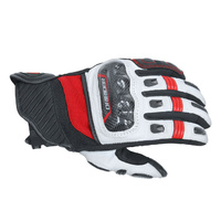 Dririder Strike Men's Motorcycle Gloves - Black/Red/White