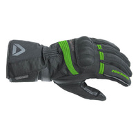 Dririder Men's Adventure 2 Motorcycle Gloves -Black/Green