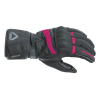 Dririder Ladies Adventure 2 Motorcycle Gloves -Black/Pink