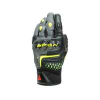 Dainese VR46 Sector Short Gloves Black/Anthracite/Fluo-Yellow