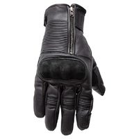 Argon Vice Waterproof Men  On Road Motorcycle   Gloves - Black XS
