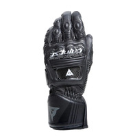 Dainese Druid 4 Leather Motorcycle Gloves Black/Charcoal-Gray/S