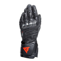 Dainese Carbon 4 Long Leather Motorcycle Gloves Black/Black/L