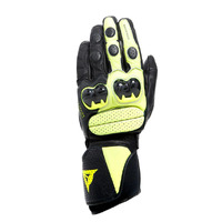 Dainese Impeto D-Dry Motorcycle Gloves Black/Fluo-Yellow/S