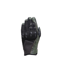 Dainese Karakum Ergo-Tek Motorcycle Glove Black/Army-Green/S
