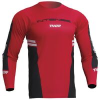 Thor Assist Long Sleeve Motorcycle Jersey - Red/Black