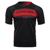 Thor Intense Dart Motorcycle Jersey - Black/Red