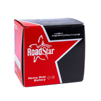 Roadstar Heavy Duty Motorcycle Battery CB12B-B2 CTN 6