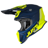 Just1 18 MIPS Pulsar Motorcycle Helmet - Blue Matte
