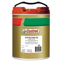 Castrol Syntrax 80W-140 Synth Motorcycle Gear Oil - 20 Litre