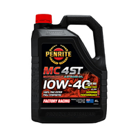 Penrite MC-4ST 10W-40 100% Pao Ester Full Synthetic - 4 Ltr