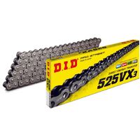 DID 525VX3-120 ZB Pro Street X-Ring Drive Chain