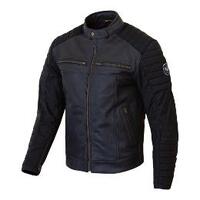 Merlin Ridge Leather Cotec Motorcycle Jacket Size- Black L