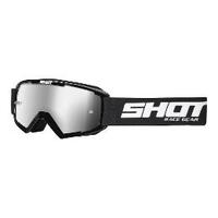 Shot Rocket Kid Motorcycle Goggle Black W/Iridium Lens