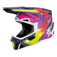 SHOT Helmet Lite Racing Blue/Neon Yellow Pearly