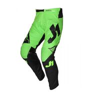 Just1 J-Flex MX Aria Motorcycle Pants - Black/Fluro Green