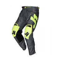 Just1 Adult J-Force MX Terra Motorcycle Pants - Dark Grey/Fluo Yellow