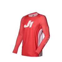Just 1 J-Flex Mx Motorcycle Off Road Jersey  Aria Red /White 