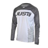 Just 1 J-Force Motorcycle Off Road Jersey  Terra White-Grey