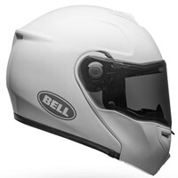 Bell SRT Modular Motorcycle Helmet - Solid White  