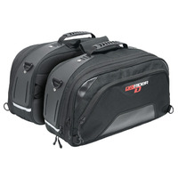 Dririder Luggage Bikeman 2 Twin Motorcycle Bags - Black