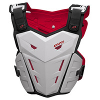 EVS F1 Adult Body Armour Motocross Chest Protector Small/Medium - White