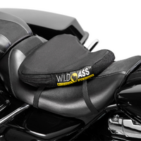 Wilda Sport - Classic Motorcycle Cushion Seat Pad - Black