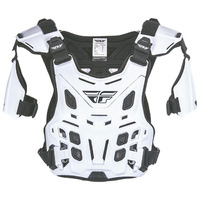 Fly Racing Adult Revel Armour Roost Offroad Guard - White