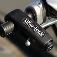 Grip Lock Motorcycle Handlebar Lock  - Black