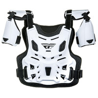 Fly Racing Youth Revel Armour Offroad Roost Guard - White