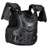 Fly Racing Youth Revel Armour Offroad Roost Guard - Black