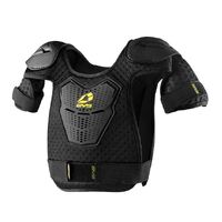 Evs  Bantam Youth Roost Deflector Motorcycle Chest Protectors L/XL - Black/Yellow 