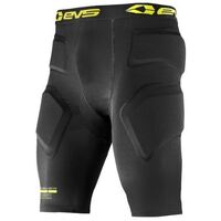 Evs TUG 2020 Impact Compression Motocross Shorts - Black/Yellow 