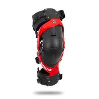 Asterisk Ultra Cell 3.0 Motorcycle Knee Braces Pair - Red