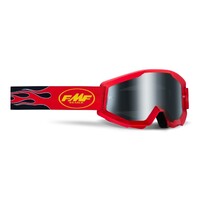 FMFVS Powercore Smoke Lens Helmet Goggles - Flame Red