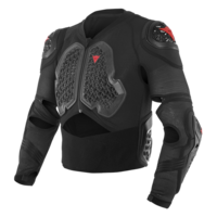 Dainese Armour Motorcycle MX 1 Safety Jacket - Ebony/Black