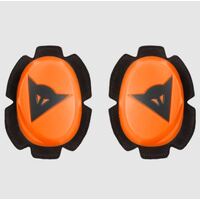 Dainese Armour Pista Knee Slider Protection Guards One Size - Fluo-Orange Black 