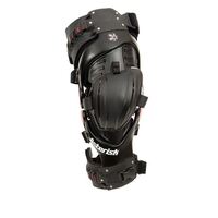 Asterisk Ultra Cell 4.0 Motorcycle Knee Braces - Black